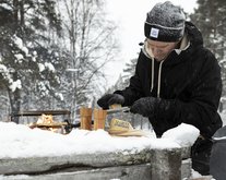 Outdoors with Pontus